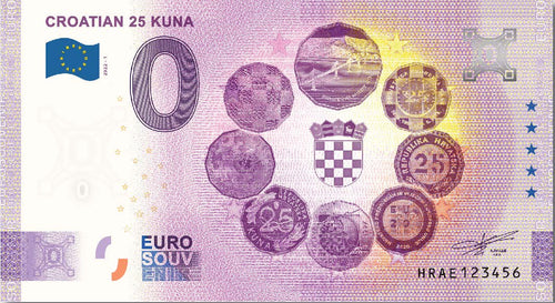 HRVATSKE KOVANICE 25 KUNA